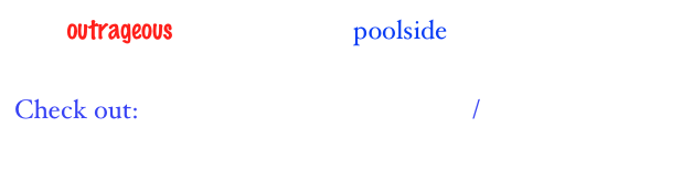 The outrageous Anti-”Black-Tie”poolside fundraiser for 7 charities!!!

Check out: http://www.lalapoolooza.com/
